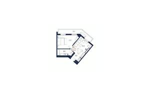 2-к квартира, строящийся дом, 65м2, 2/4 этаж