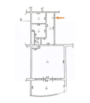 2-к квартира, вторичка, 83м2, 8/20 этаж