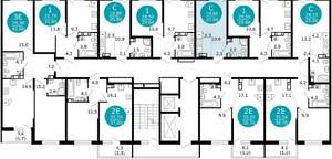 1-к квартира, вторичка, 21м2, 10/12 этаж