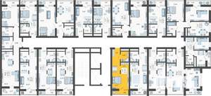 Студия квартира, вторичка, 23м2, 13/19 этаж