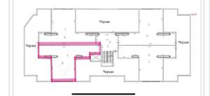 1-к квартира, вторичка, 80м2, 6/6 этаж