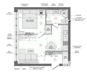 2-к квартира, вторичка, 37м2, 15/25 этаж