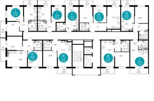 2-к квартира, вторичка, 42м2, 2/17 этаж