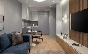 2-к квартира, вторичка, 39м2, 1/4 этаж
