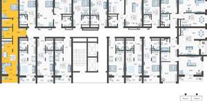 2-к квартира, вторичка, 51м2, 4/19 этаж