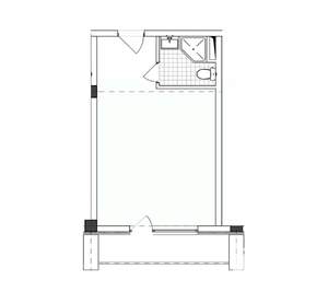 Студия квартира, вторичка, 31м2, 2/4 этаж