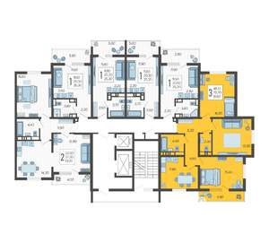 3-к квартира, вторичка, 82м2, 4/10 этаж