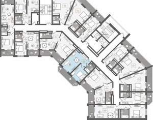 2-к квартира, вторичка, 45м2, 9/10 этаж