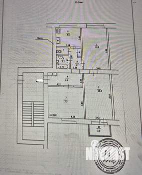 3-к квартира, вторичка, 80м2, 3/4 этаж