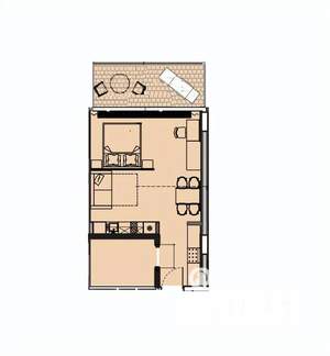 1-к квартира, вторичка, 54м2, 3/9 этаж