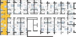 2-к квартира, вторичка, 51м2, 2/19 этаж