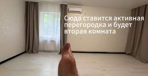 1-к квартира, вторичка, 40м2, 2/6 этаж