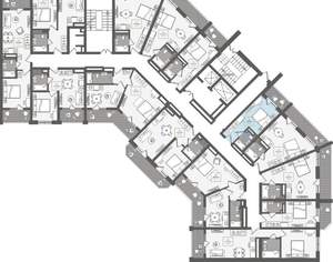 1-к квартира, вторичка, 22м2, 10/10 этаж