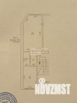 2-к квартира, вторичка, 39м2, 2/4 этаж