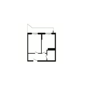1-к квартира, вторичка, 45м2, 4/8 этаж