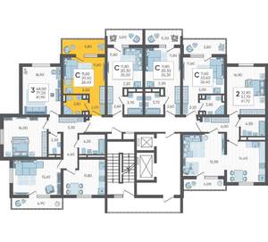 Студия квартира, вторичка, 26м2, 9/10 этаж