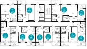 1-к квартира, вторичка, 29м2, 10/17 этаж