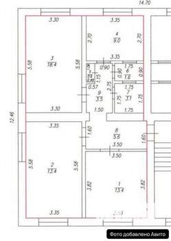 3-к квартира, вторичка, 80м2, 3/4 этаж