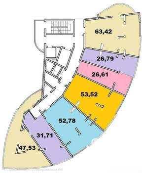 2-к квартира, вторичка, 48м2, 18/21 этаж