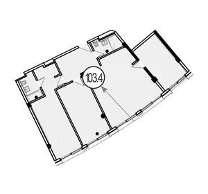 3-к квартира, вторичка, 103м2, 4/4 этаж