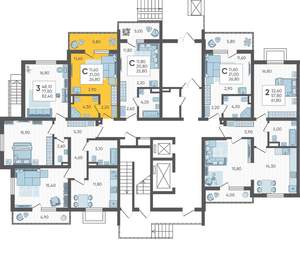 Студия квартира, вторичка, 27м2, 1/10 этаж