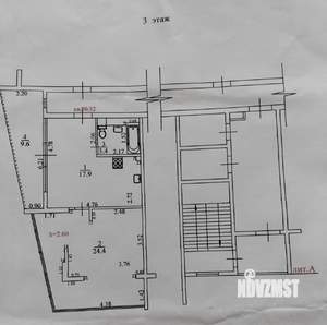 2-к квартира, вторичка, 55м2, 3/11 этаж