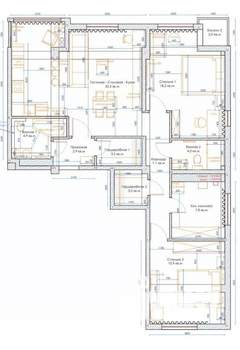 3-к квартира, вторичка, 96м2, 12/12 этаж