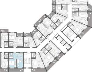 1-к квартира, вторичка, 45м2, 7/10 этаж