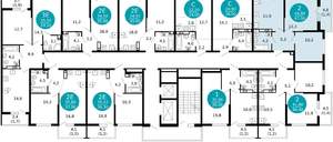 2-к квартира, вторичка, 48м2, 16/17 этаж