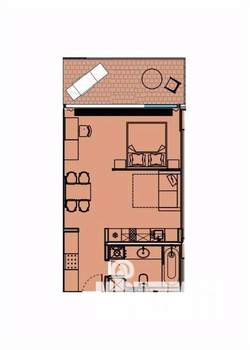 1-к квартира, вторичка, 55м2, 5/9 этаж