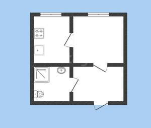 2-к квартира, вторичка, 40м2, 5/10 этаж