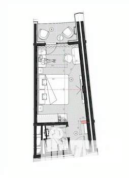 Студия квартира, вторичка, 20м2, 9/11 этаж