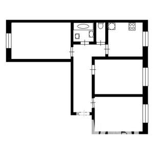 3-к квартира, вторичка, 77м2, 8/9 этаж