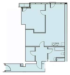 2-к квартира, вторичка, 76м2, 24/24 этаж