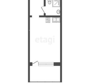 Студия квартира, вторичка, 21м2, 7/16 этаж