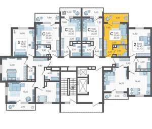Студия квартира, вторичка, 26м2, 15/16 этаж
