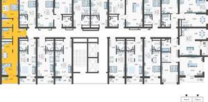 2-к квартира, вторичка, 51м2, 8/19 этаж