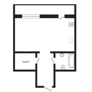 Студия квартира, вторичка, 32м2, 5/9 этаж