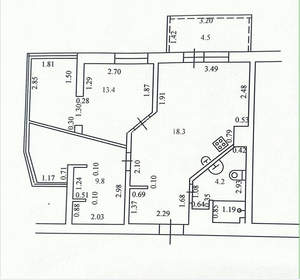 2-к квартира, вторичка, 50м2, 8/16 этаж