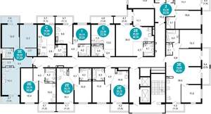 2-к квартира, вторичка, 61м2, 5/17 этаж