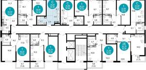 1-к квартира, вторичка, 20м2, 13/17 этаж