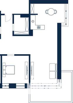 2-к квартира, вторичка, 79м2, 4/4 этаж