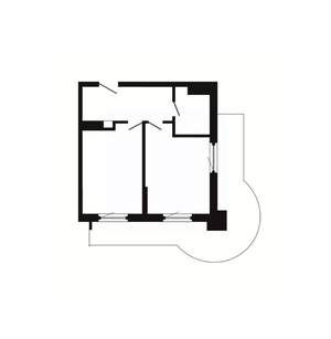 1-к квартира, вторичка, 57м2, 8/8 этаж