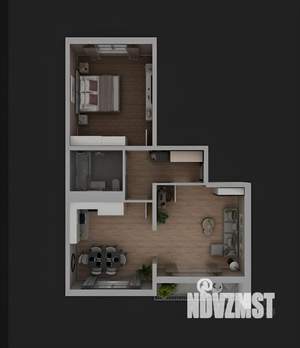 2-к квартира, вторичка, 61м2, 6/11 этаж