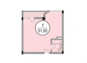 1-к квартира, вторичка, 31м2, 8/11 этаж