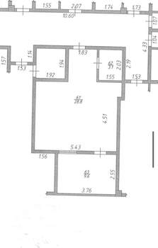 2-к квартира, вторичка, 42м2, 3/5 этаж