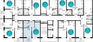 1-к квартира, вторичка, 36м2, 2/12 этаж