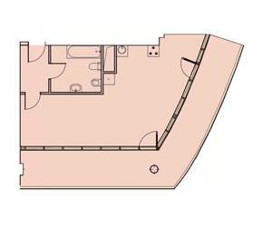1-к квартира, вторичка, 85м2, 8/24 этаж