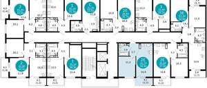 1-к квартира, вторичка, 37м2, 17/17 этаж