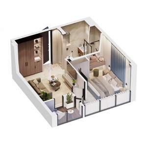 2-к квартира, вторичка, 36м2, 2/3 этаж
